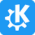 پارچ با میزکار KDE