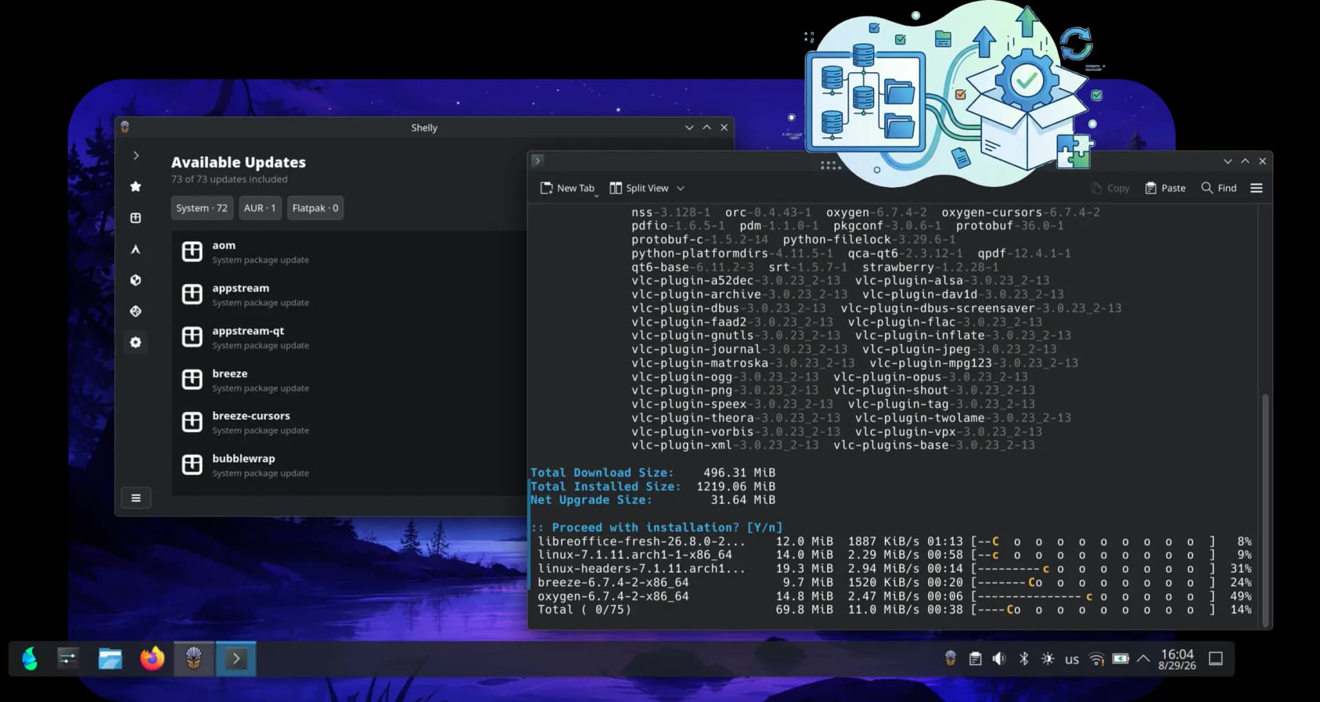 ParchLinux Desktop