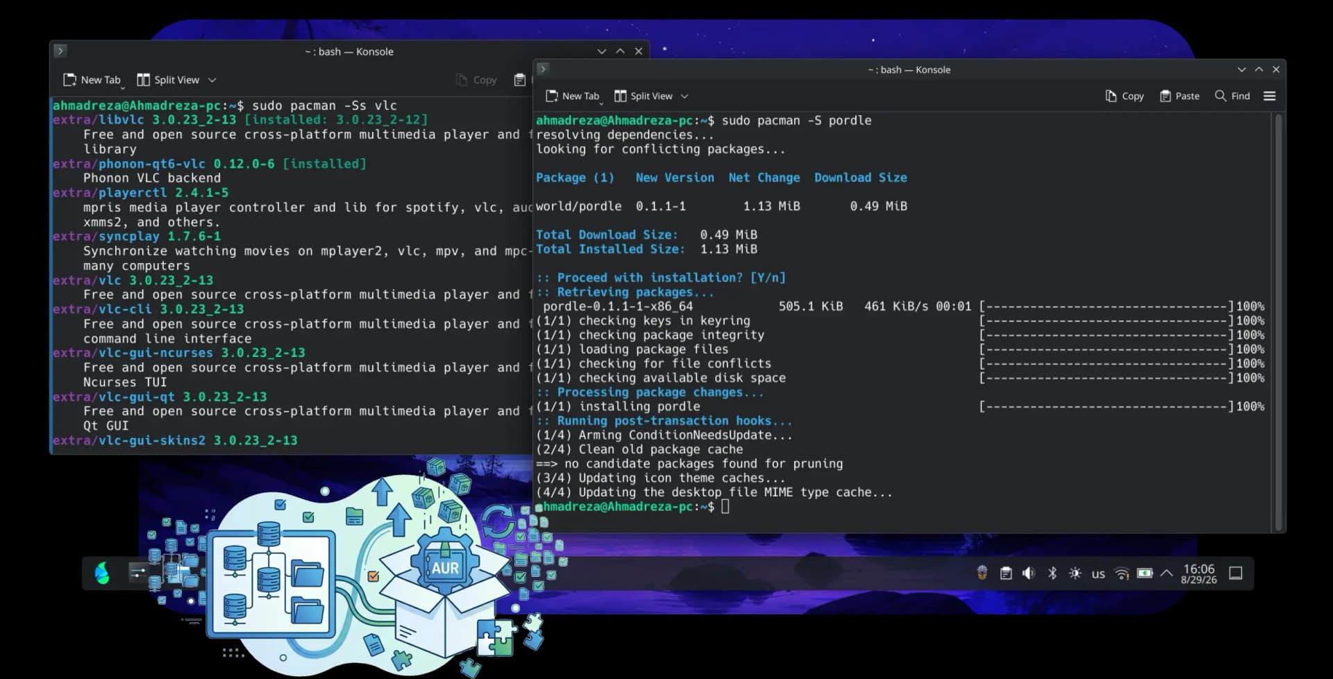 ParchLinux Desktop